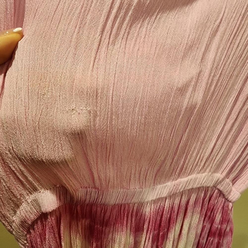 EXIST Women's Pink Tie Dye Maxi dress size M - Picture 10 of 14